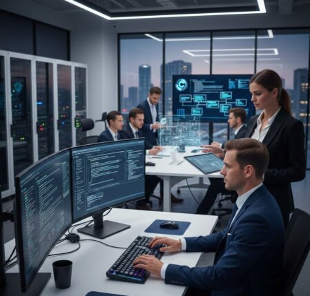 Team al lavoro su strategia digitale